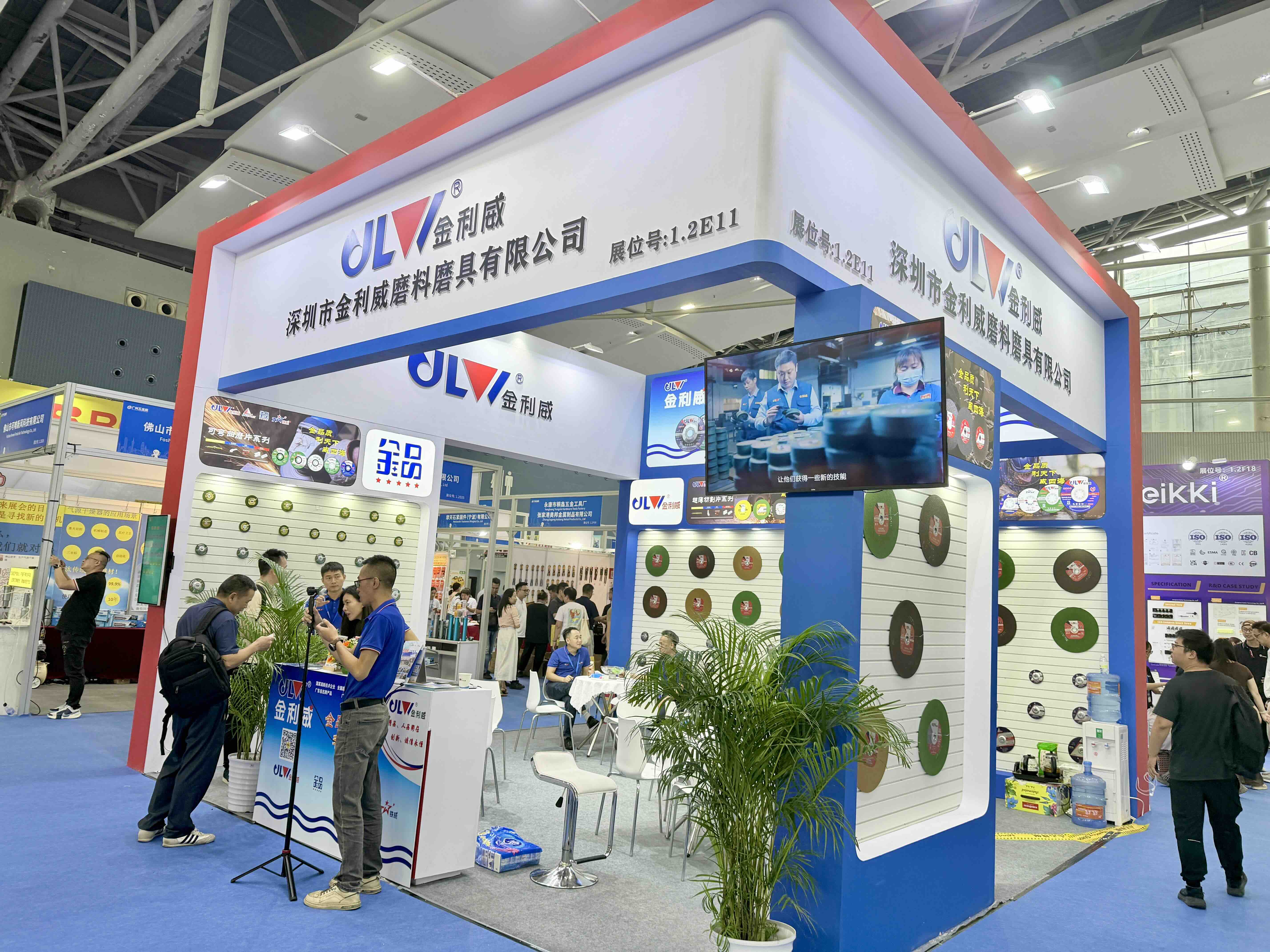 展会回顾｜金利威亮相广州国际五金机电博览会，匠心砂轮闪耀琶洲！